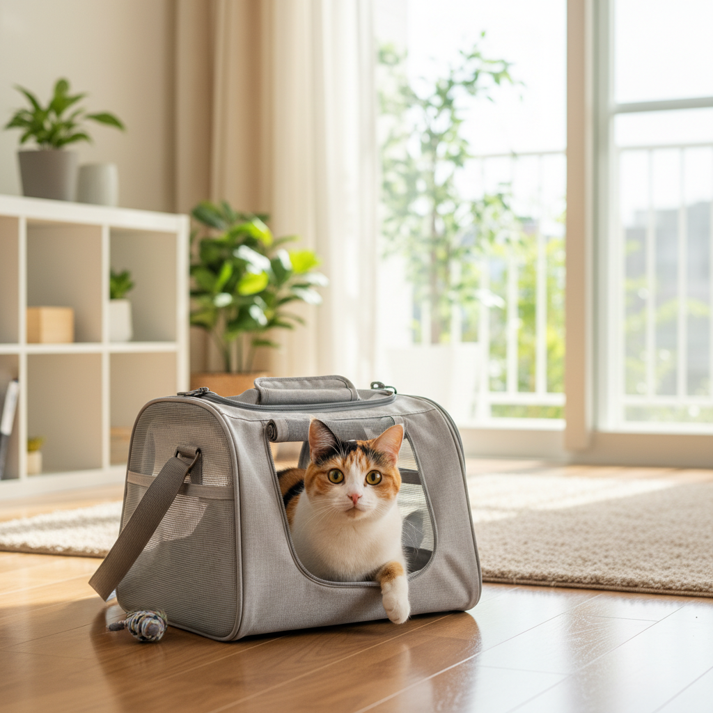 猫にキャリーバッグはなぜ必要?に関する画像