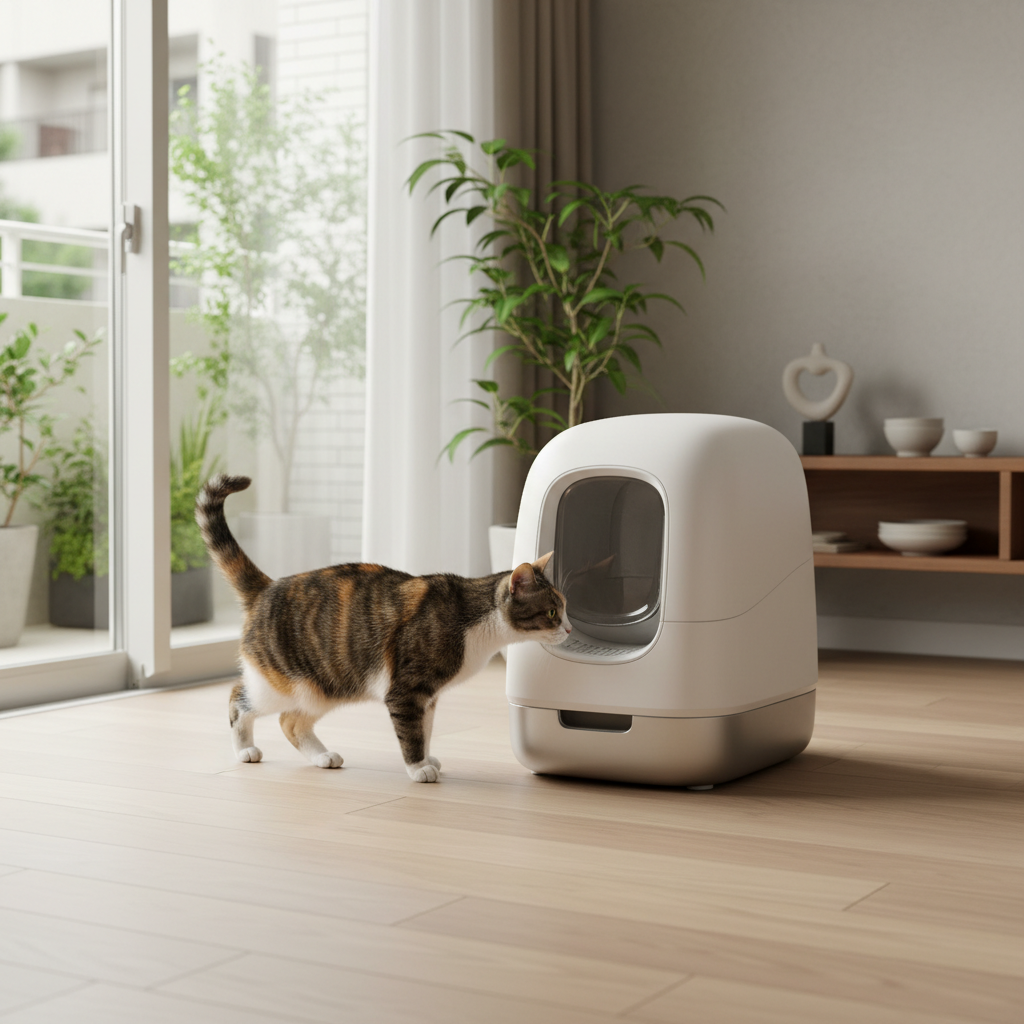 日本製の自動猫トイレは本当におすすめ？に関する画像