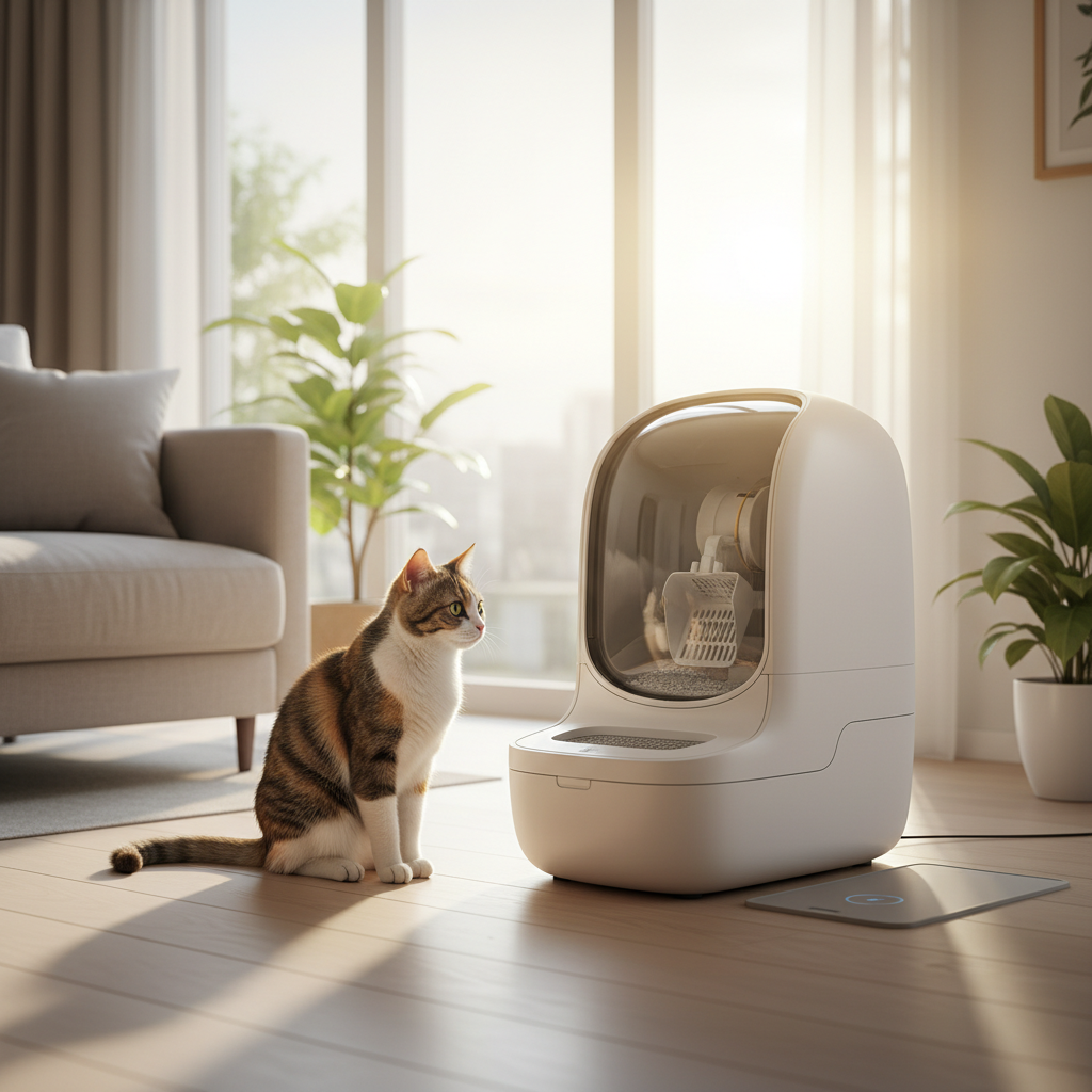 自動トイレの基本的な仕組みに関する画像