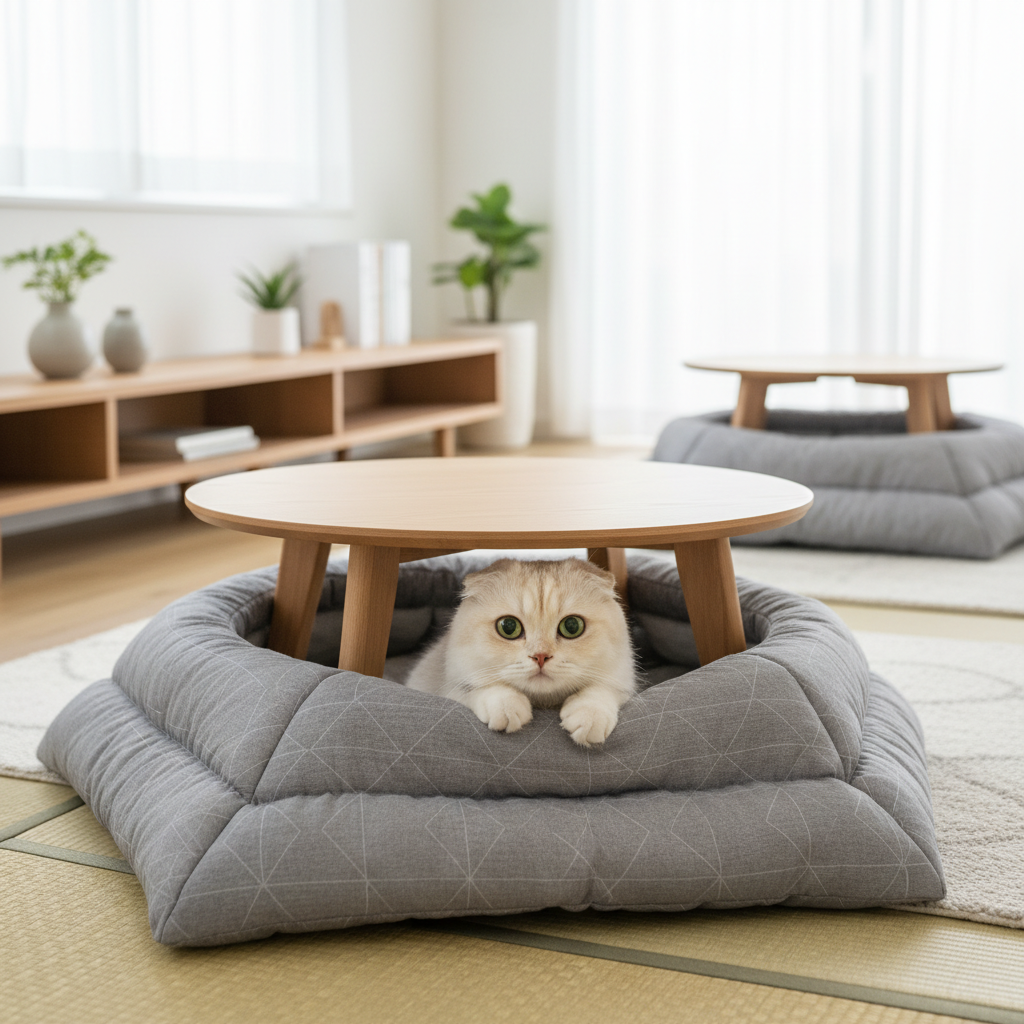 市販の猫用こたつを徹底比較!ニトリやスリーコインズ製品も紹介に関する画像