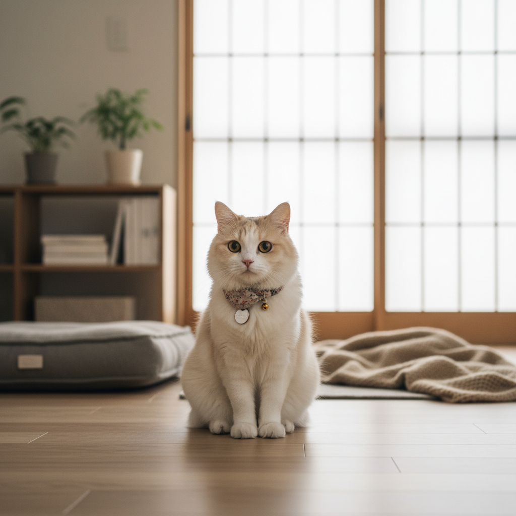 猫に首輪をつけるべきですか？必要性を考えるに関する画像